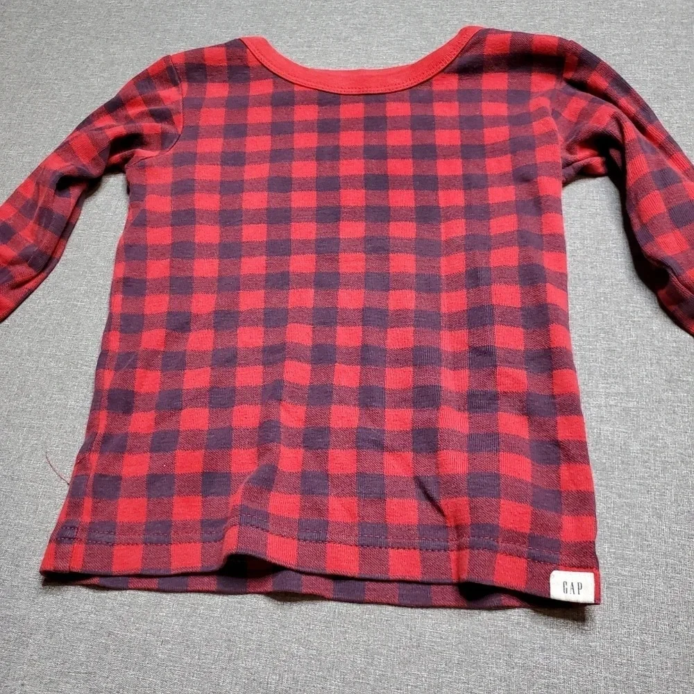 Baby Gap Plaid‎ Pajama Set